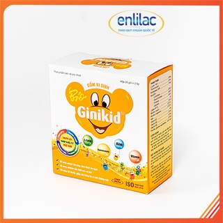 Bio Ginikid - Bổ sung lợi khuẩn, cải thiện tình trạng rối loạn tiêu hóa ở trẻ hộp 20 gói