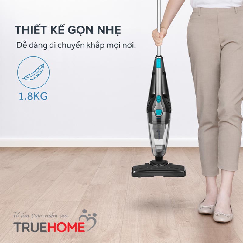 Máy hút bụi cầm tay Tosshiba Truehome TC-SBLA1(B) hàng chính hãng, bảo hành 12 tháng