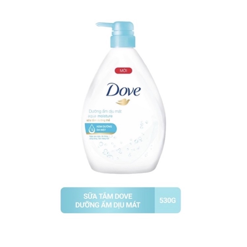 Sữa tắm dưỡng thể DOVE toàn thân 500g