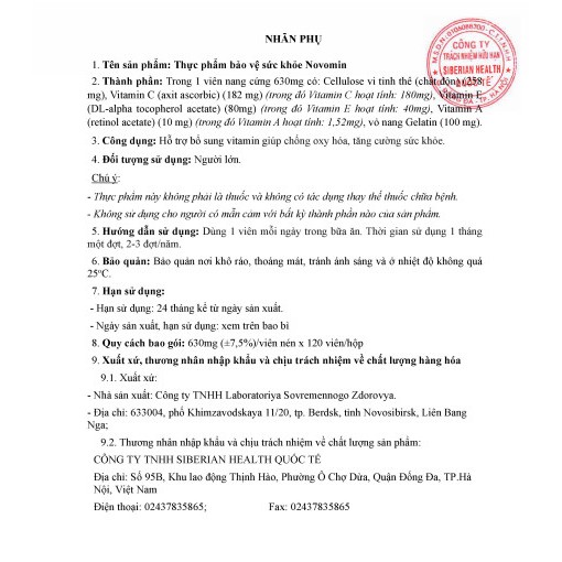 FOMULA4- BẢO VỆ SỨC KHỎE CẢ GIA ĐÌNH