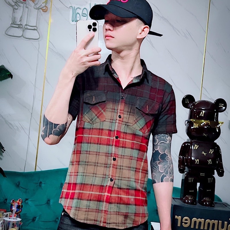 Sơ Mi Ngắn LOANG màu