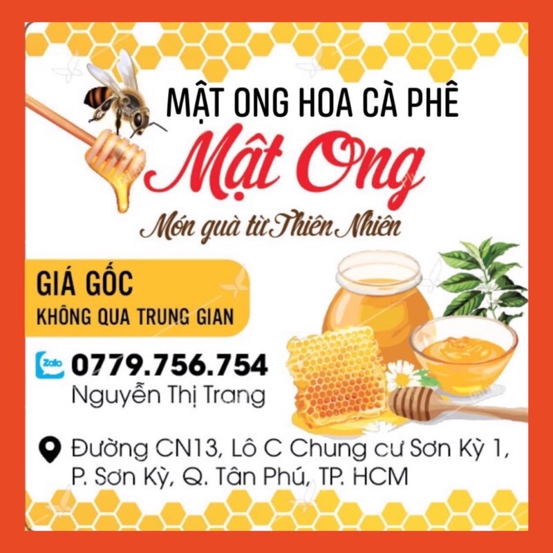 Mật ong nguyên sáp hủ 1kg