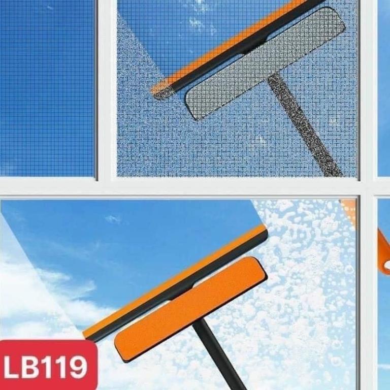 Cây Lau Kính Kèm Gạt Nước Thông Minh Cao Cấp3 trong 1