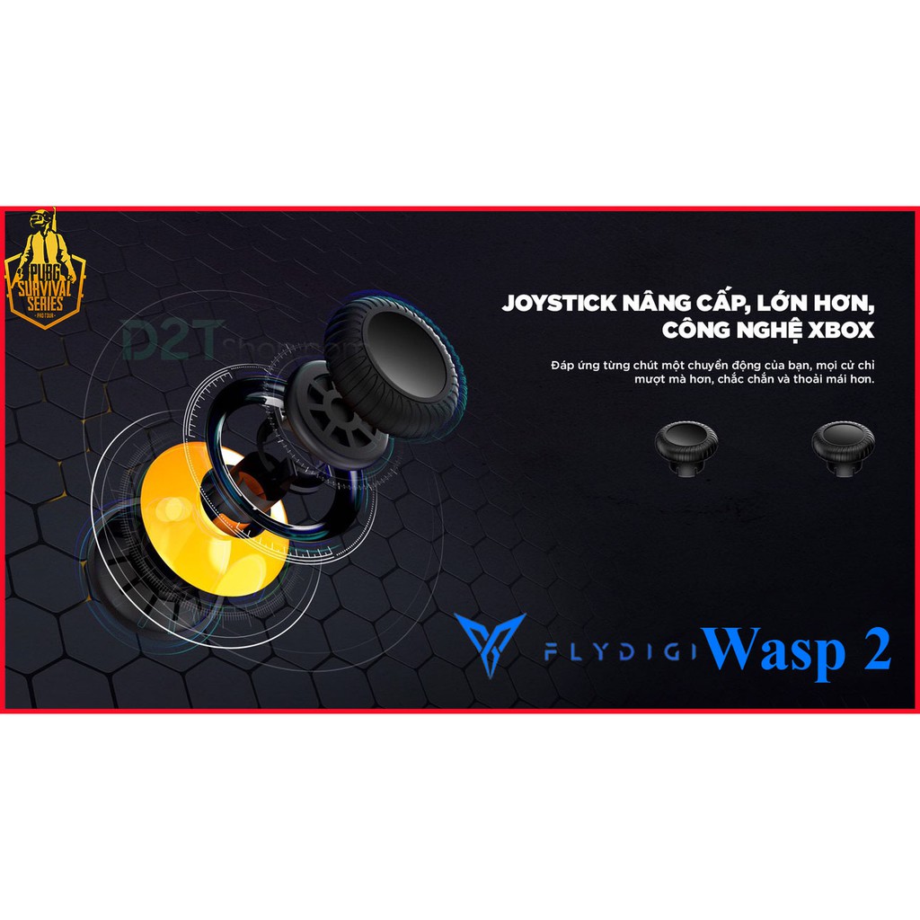 Bản Quốc Tế - Flydigi Wasp 2 Pro | Tay cầm chơi game cho iOS và Android -Đã chơi trên iOS 13.4