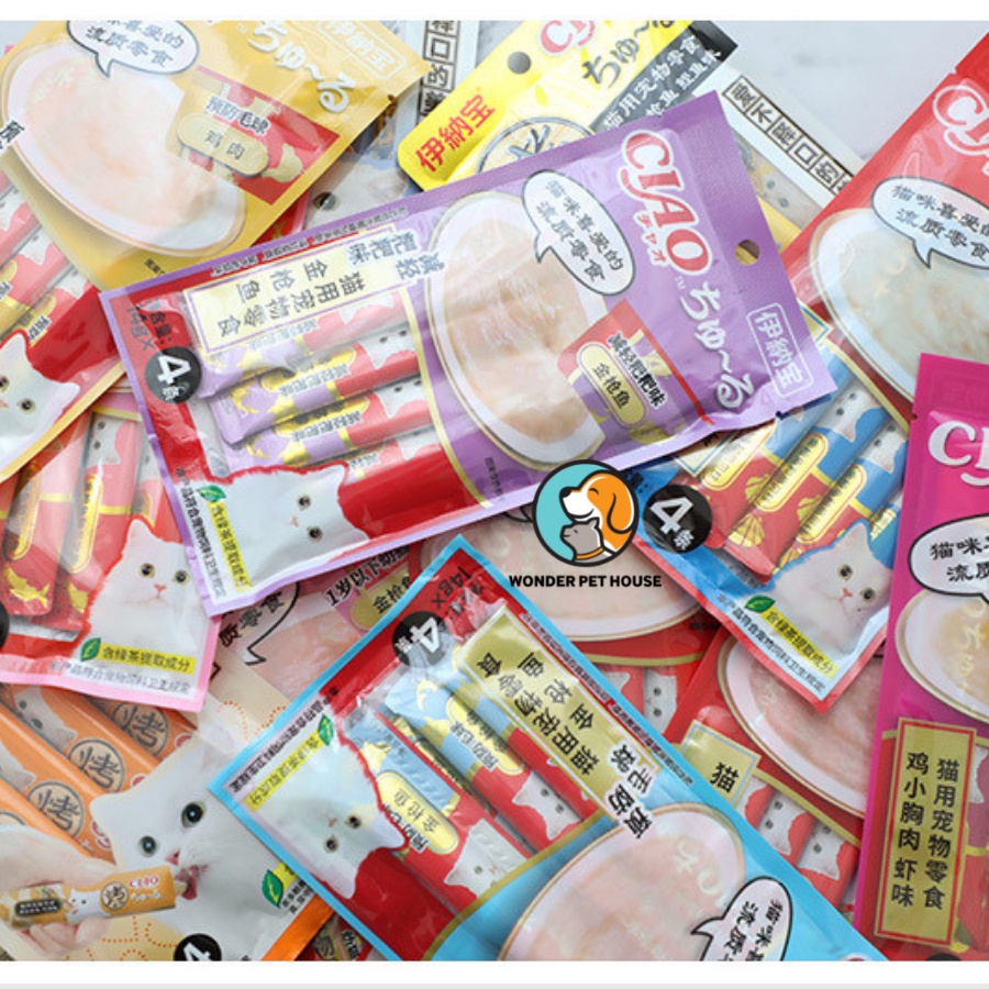 [CIAO CHURU] Súp thưởng Ciao- Súp thưởng thơm ngon cho mèo