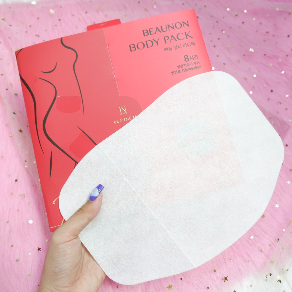 Miếng Dán Tan Mỡ Đa Năng Beaunon Body Pack (1 Gói/5 Miếng) NPP Shoptido