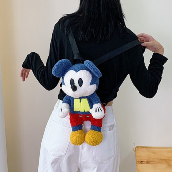 Balo Hình Chuột Mickey Nhồi Bông Dễ Thương 2021