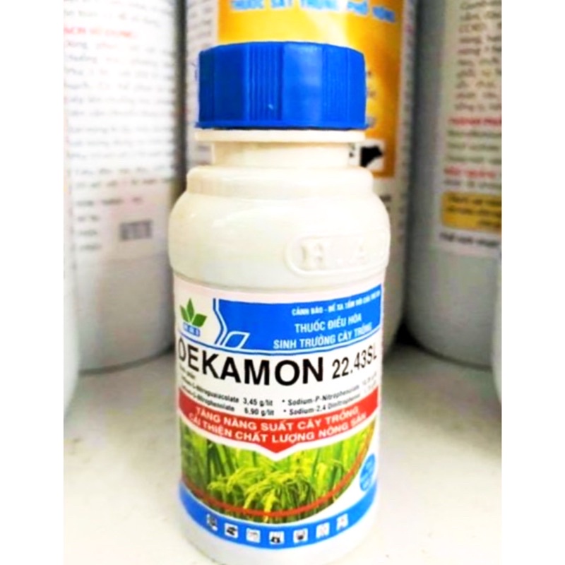 Dekamon 22.43SL-100ml, Thuốc điều hòa sinh trưởng, phân bón lá kích thích sinh trưởng hoa lan