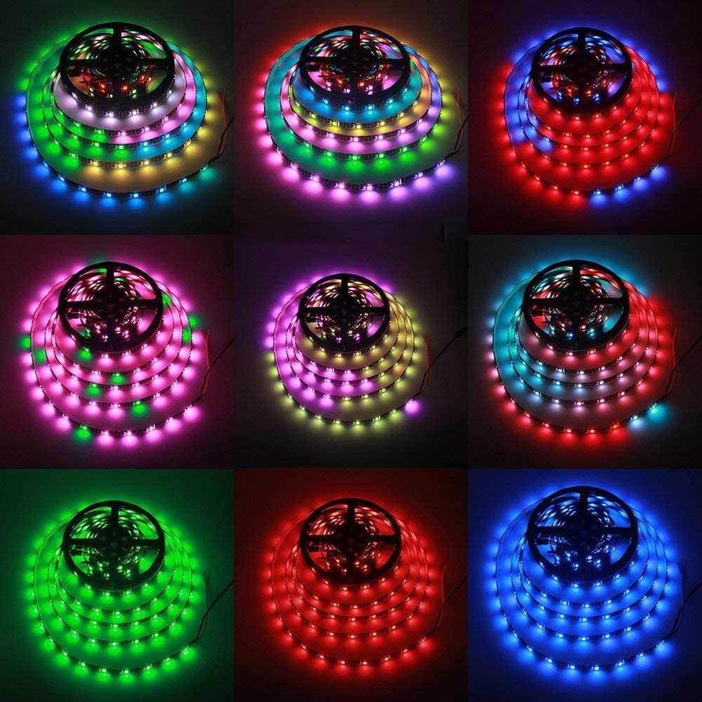 Dây đèn Led IC RGB WS2812B nhiều kích thước , 30 ,60,144 led /mét