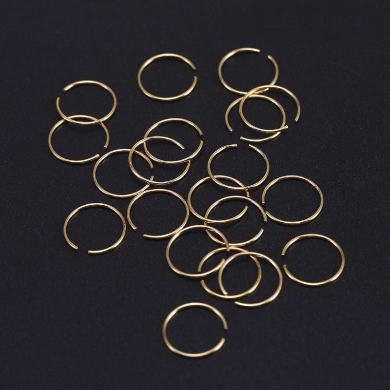 Khuyên Tròn Mỏng - Khuyên thép y tế - Khuyên mũi, tai, môi,... - SALE - Khuyên mũi tròn - Khuyên tròn