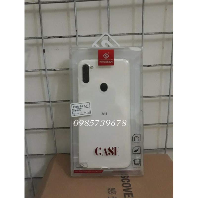 ốp lưng KT DESING samsung A11/M11trong suốt