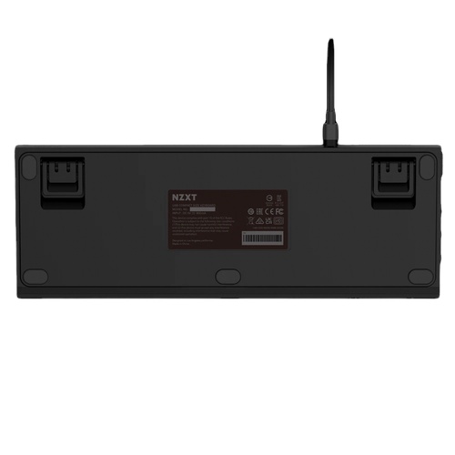 Bàn phím cơ NZXT "Funtion" MiniTKL / US EN ANSI / Gateron Red Switch / Bảo hành 2 năm - Màu Đen