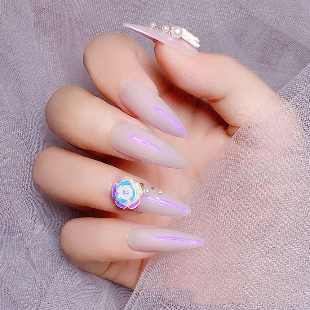 Hộp Phụ Kiện Hoa Hồng 3D Nhiều Màu Sắc Trang Trí Móng Tay|Móng Tay Giả Trang Trí Nghệ Thuật