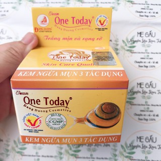 Kem ngừa mụn 3 tác dụng one today
