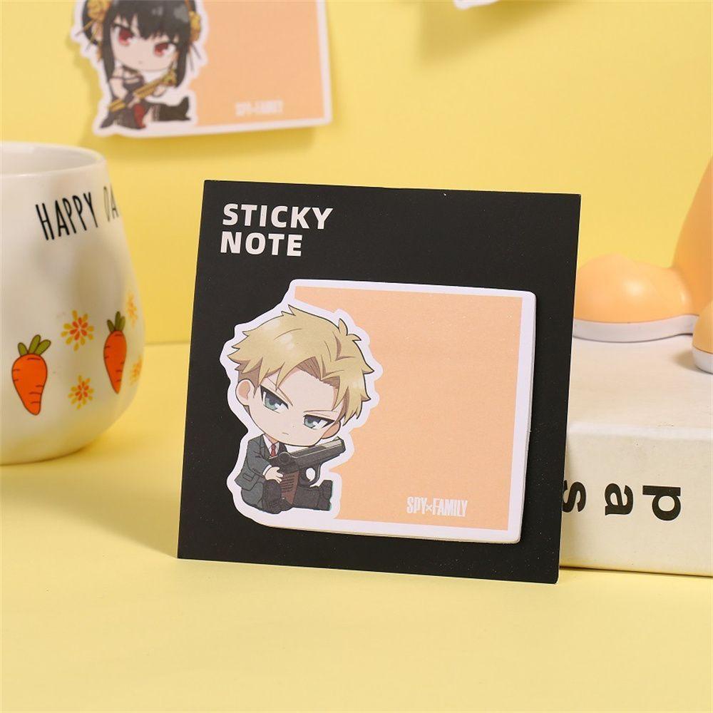 [COD] Giấy Ghi Chú Gián Điệp X Family Đồ Dùng Học Sinh Anya Forger Anime Dính Giấy Ghi Chú Gián Điệp Gia Đình