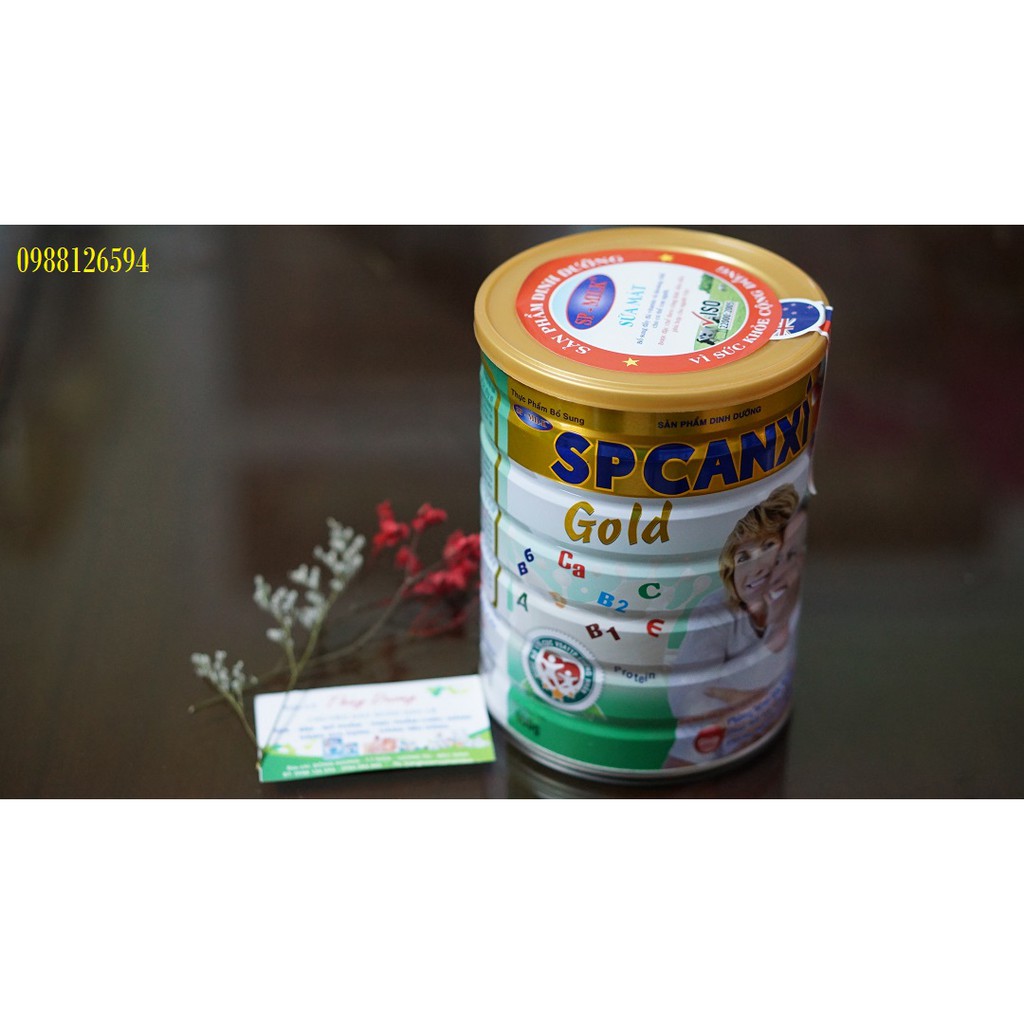 Sữa SP Canxi Gold 900g Phòng bệnh tiểu đường chống loãng xương