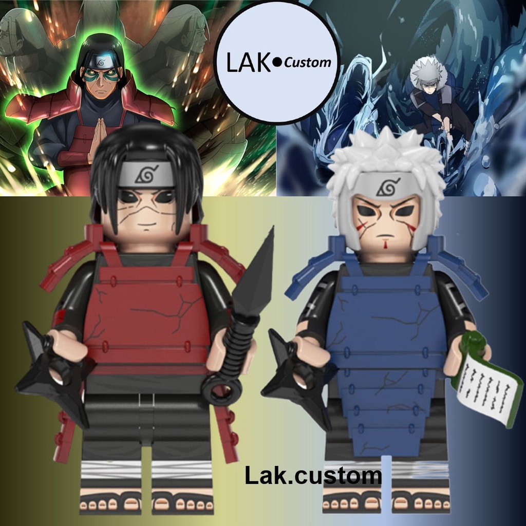 MINIFIGURES ĐỆ NHẤT HASHIRAMA VÀ ĐỆ NHỊ TOBIRAMA