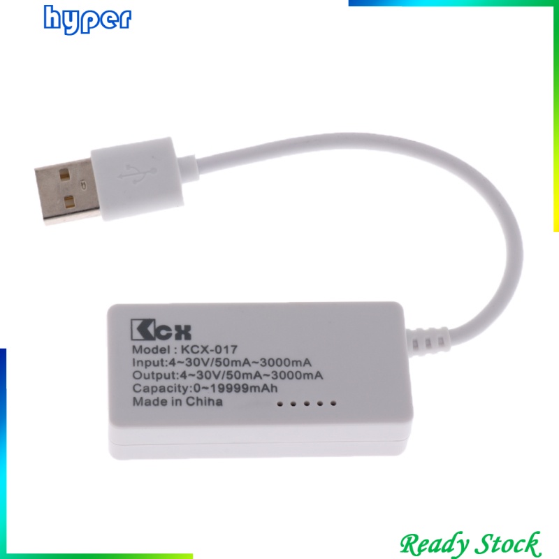 LCD Digital USB Charger Detector Voltage Current Meter Test Power