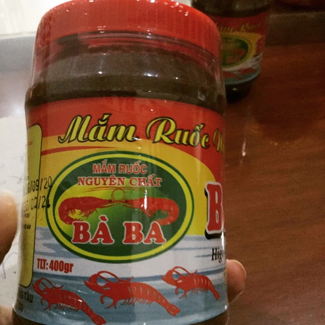 Mắm Ruốc Bà Ba hiệu 🦐🦐🦐400gr hủ mủ