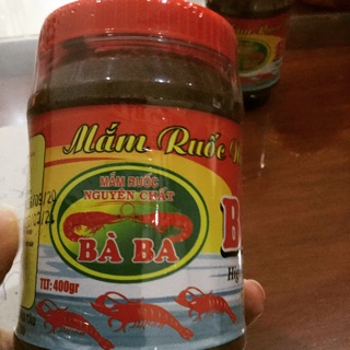 Mắm Ruốc Bà Ba hiệu 🦐🦐🦐(mắm y)400gr hủ mủ