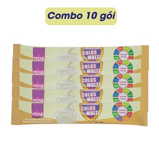 Combo 10 gói sữa non colos multi pedia 16g/1 gói