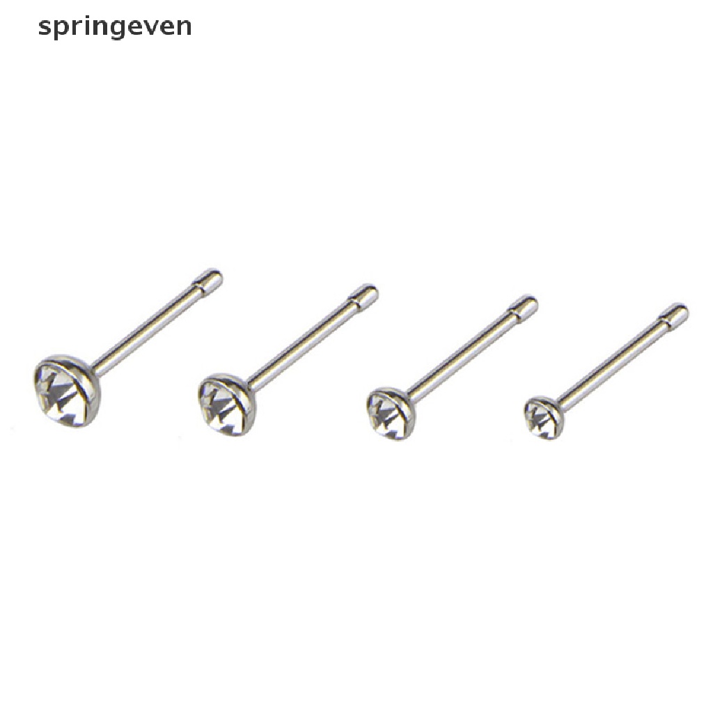 Set 14 Khuyên Mũi Bằng Thép Không Gỉ Cá Tính