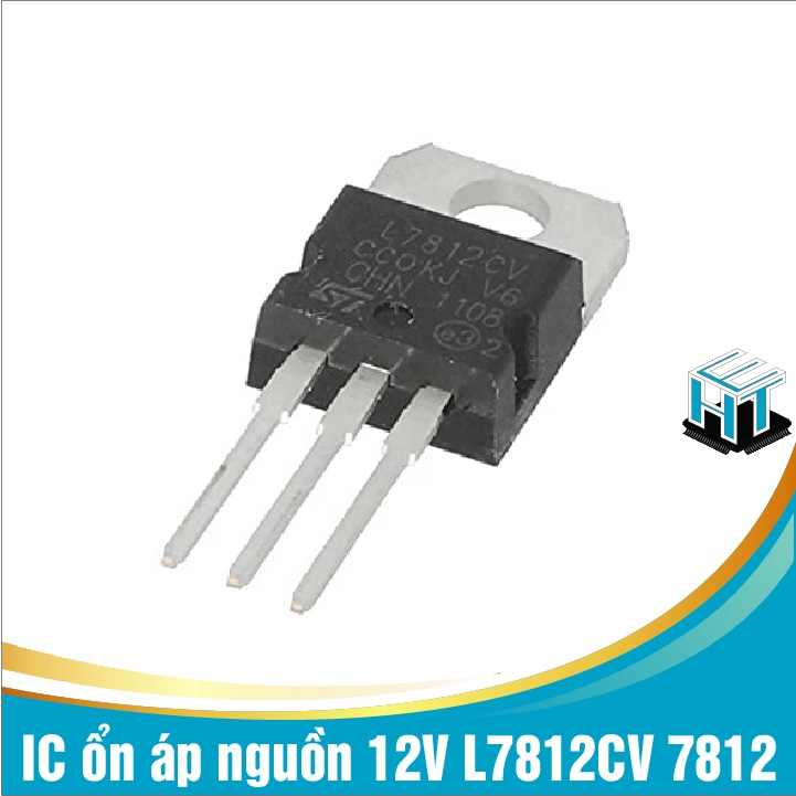 Combo 4 con IC ổn áp nguồn LDO 7812 L7812CV 12V 1.5A chân cắm TO-220