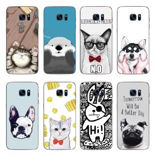 Ốp điện thoại TPU chống sốc hình thỏ choSamsung Galaxy Note5/Note 4/S6/S7 Edge