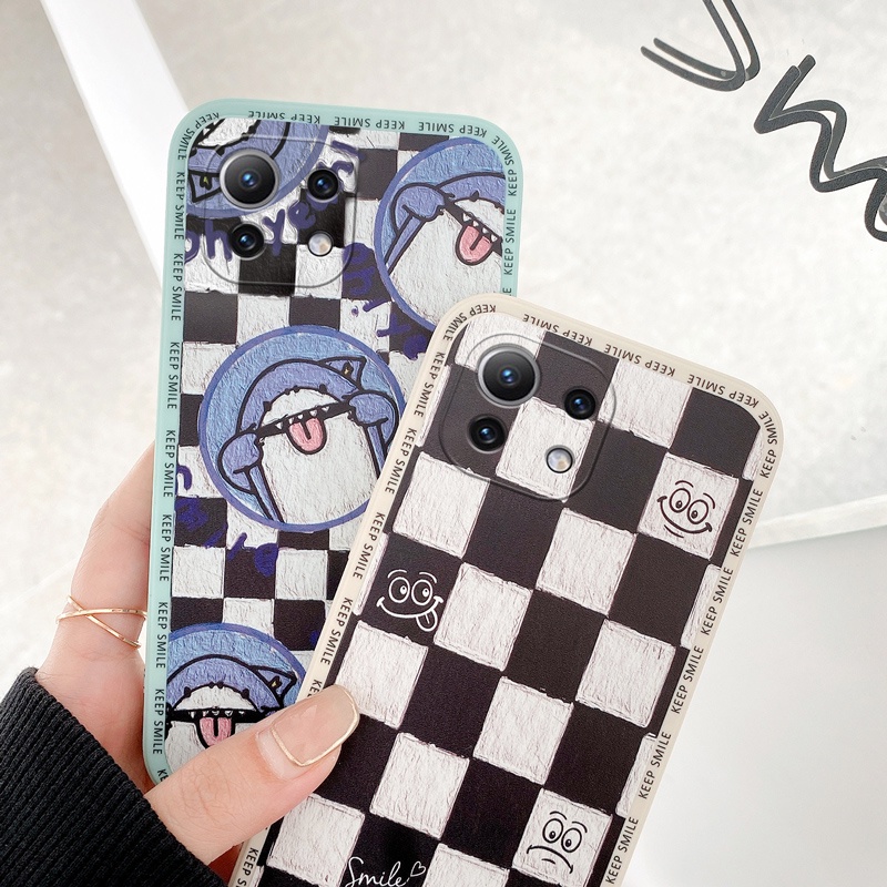 Ốp lưng chống sốc cho Xiaomi Redmi K40 Gaming Mi 11 Lite 5G Poco F3 Redmi K40 K40 Pro Redmi 9A 9T Redmi Note 8 8 Pro