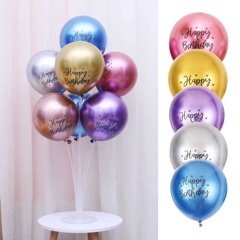 Bong Bóng 12 Inch Trang Trí Tiệc Sinh Nhật