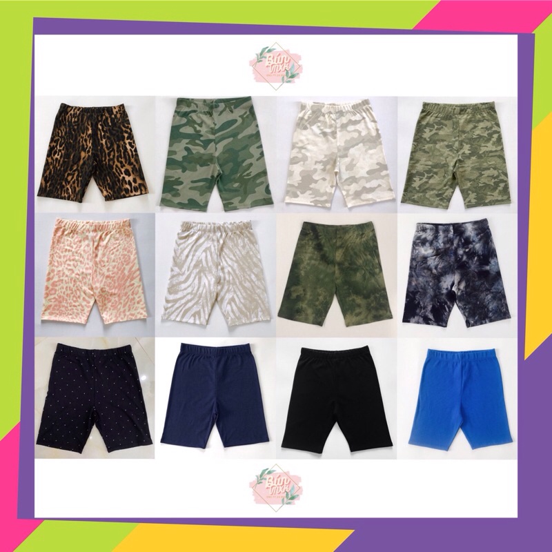 Tổng Hợp 19 - Quần short biker ôm nhiều mẫu