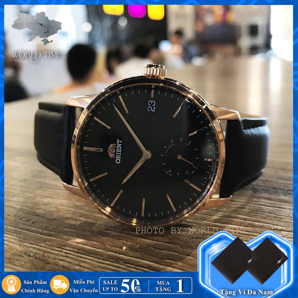 Đồng hồ Nam Orient RA-SP0003B10B Chính hãng, Bảo hành 3 năm, Chống nước, Chống xước, Dây da