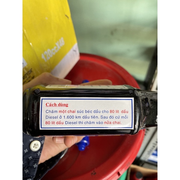 Phụ gia súc bec STOP xúc dầu