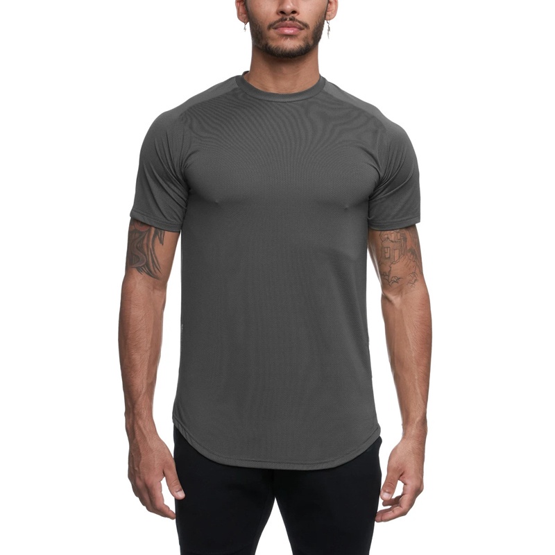 Áo Thun Thể Thao Thoáng Khí Mau Khô Họa Tiết Rằn Ri size m-5xl plus Cho Nam