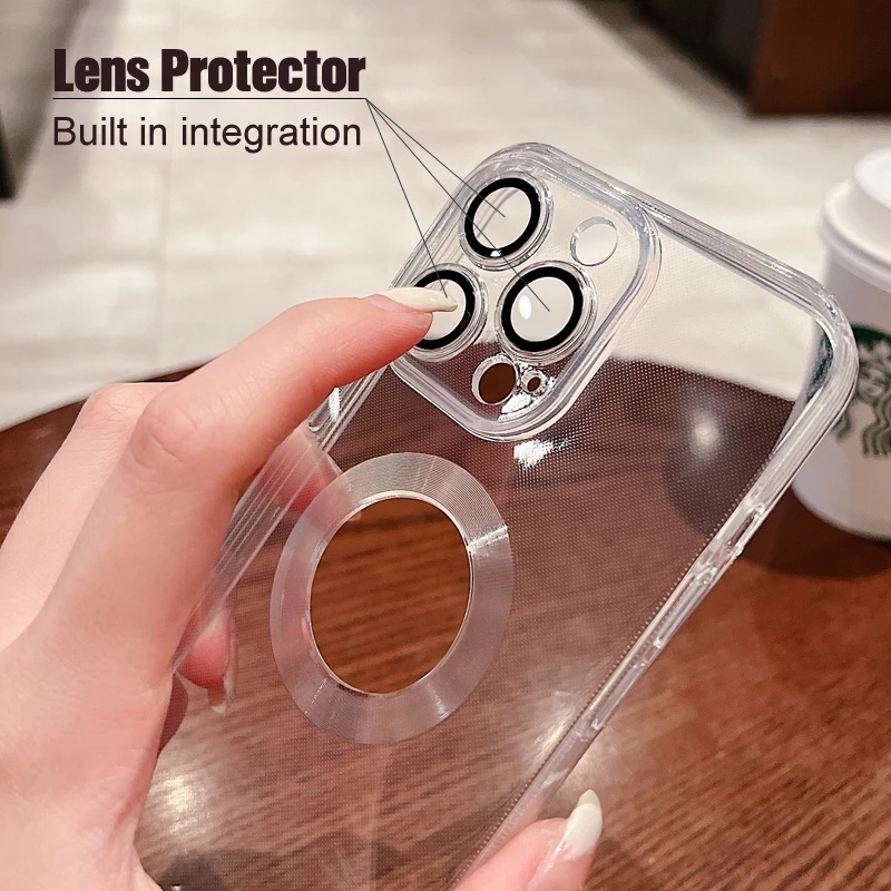 ốp điện thoại iphone 14 13 pro max vệ camera case iPhone Ốp Lưng Trong Suốt Cho Iphone14 13 12 11 Pro Max iphone 14 ốp lưng