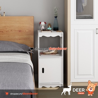 Kệ Tủ Đầu Giường Bằng Nhựa Hiện Đại Sang Trọng - DEER DECOR