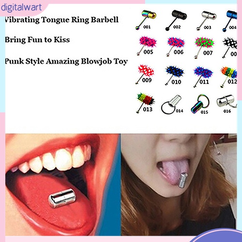 Khuyên Lưỡi Rung Hình Búa Cá Tính Unisex