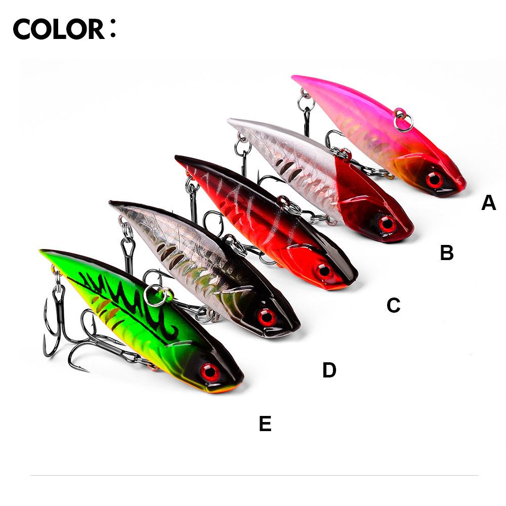 MUVAKO Mồi Câu Cá Nhân Tạo 3D Bằng ABS Cứng 6.5cm 11g Có Móc Câu