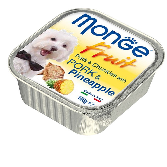 [CHÍNH HÃNG, HSD 2024] Pate Monge Ý cho chó - Hộp 100gr nhiều vị