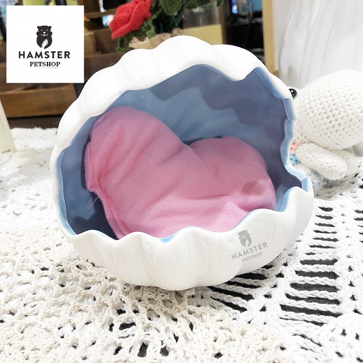 Nhà ngủ vỏ sò cho hamster, sóc, nhím,chinchilla