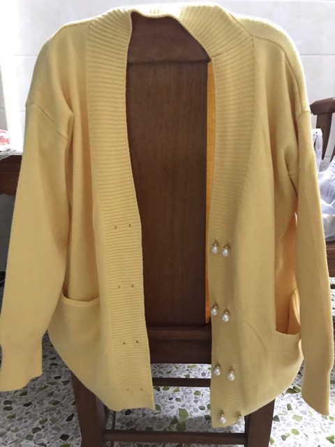 Áo len cách điệu—kèm Ảnh thật mã 396