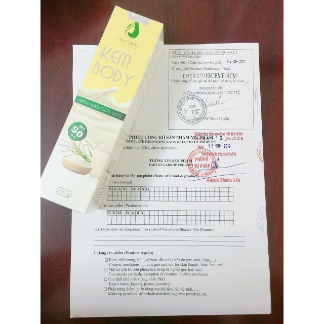 Kem body men mầm sữa gạo ngân bình, kem dưỡng đã ngân bình .... hàng mới, hàng chính hãng hàng công ty chính hãng | BigBuy360 - bigbuy360.vn