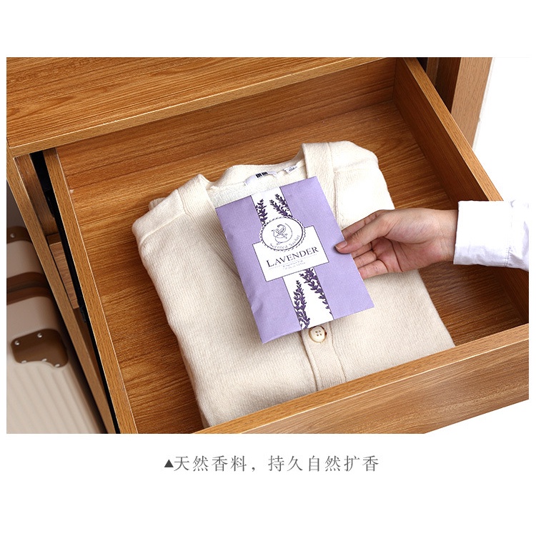Túi thơm treo tủ quần áo hương thảo mộc có móc treo - Túi thơm treo khử mùi phòng ngủ, ô tô, nhà bếp, Toilet, kệ giày yk