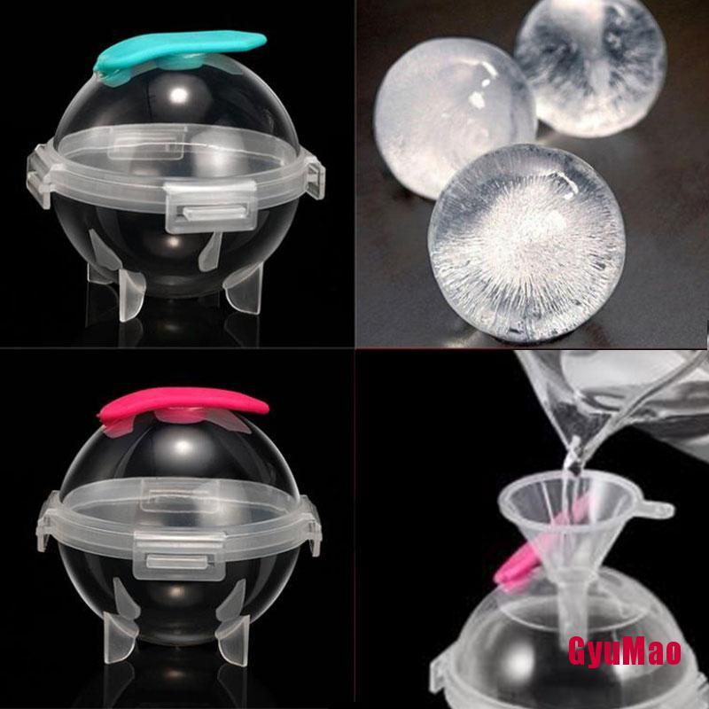 Khuôn Silicone Làm Nước Đá Hình Quả Bóng Tròn DIY Tiện Dụng
