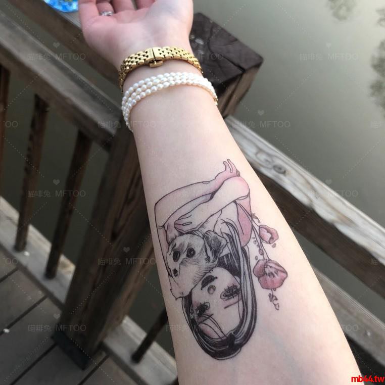 hình xăm dán phong cách hàn quốc