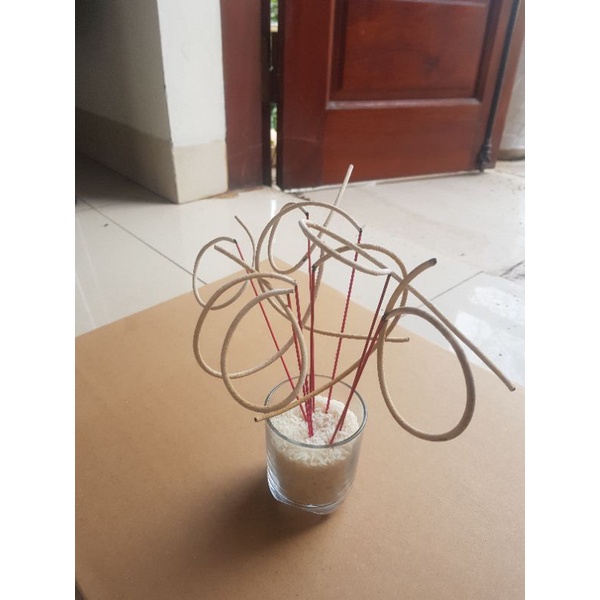 Nhang tàn tuyết, nhang trầm cao cấp, đậu tàn, cuộn tàn gói nén 90 cây