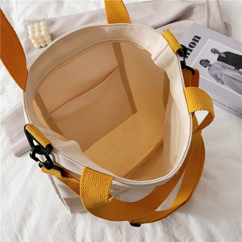 Túi Xách canvas Sức Chứa Lớn Thời Trang Năng Động Cho Nữ