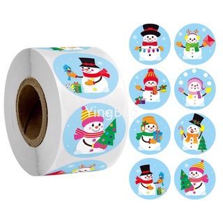 Set 500 Nhãn Dán Trang Trí Giáng Sinh Độc Đáo