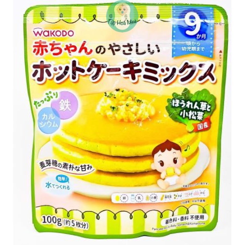 Bột làm bánh pancake cho bé từ 9m Wakodo - Tạp hoá mint