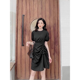 Váy thiết kế dúm eo
